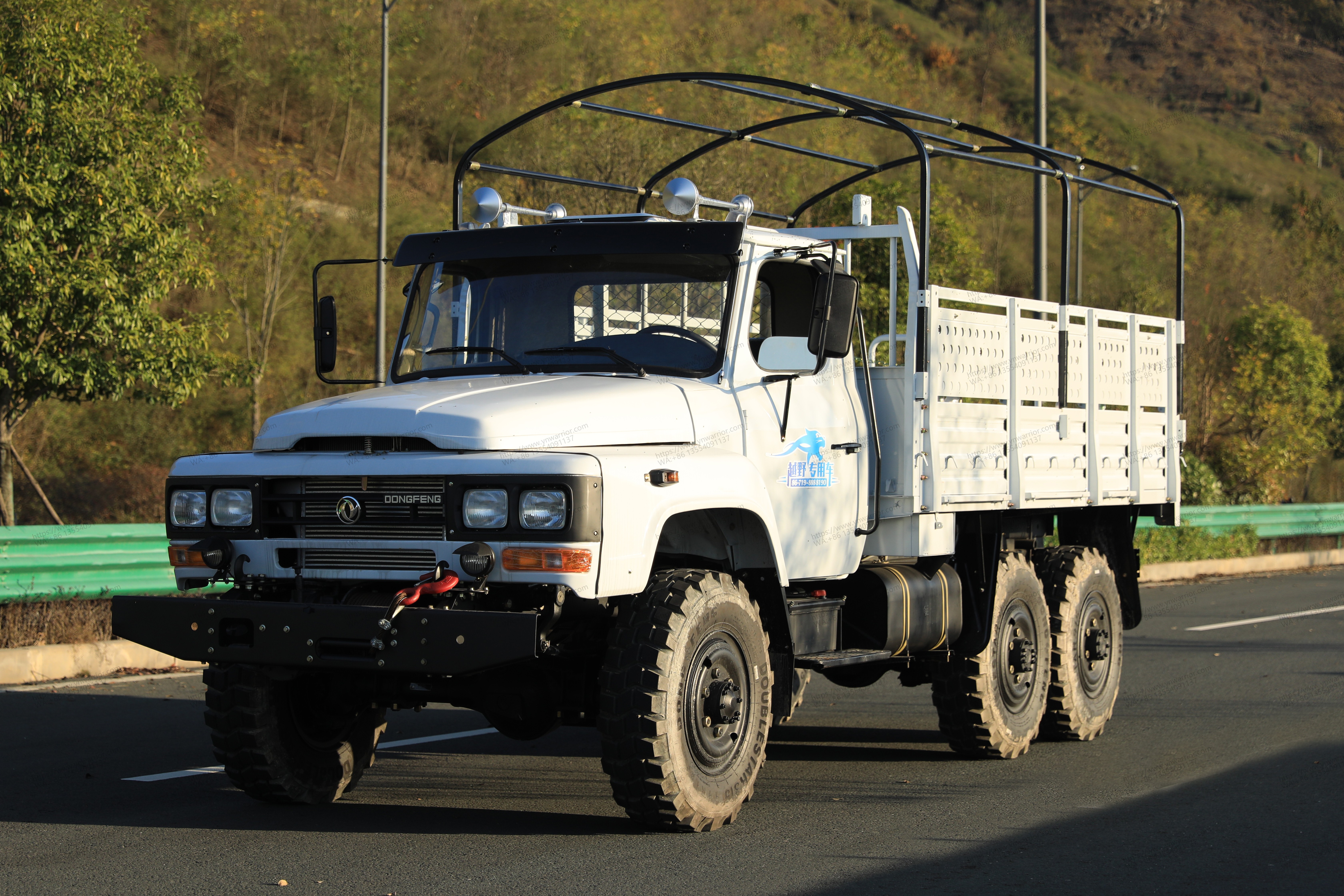 dongfeng 6x6 off-road cargo truck