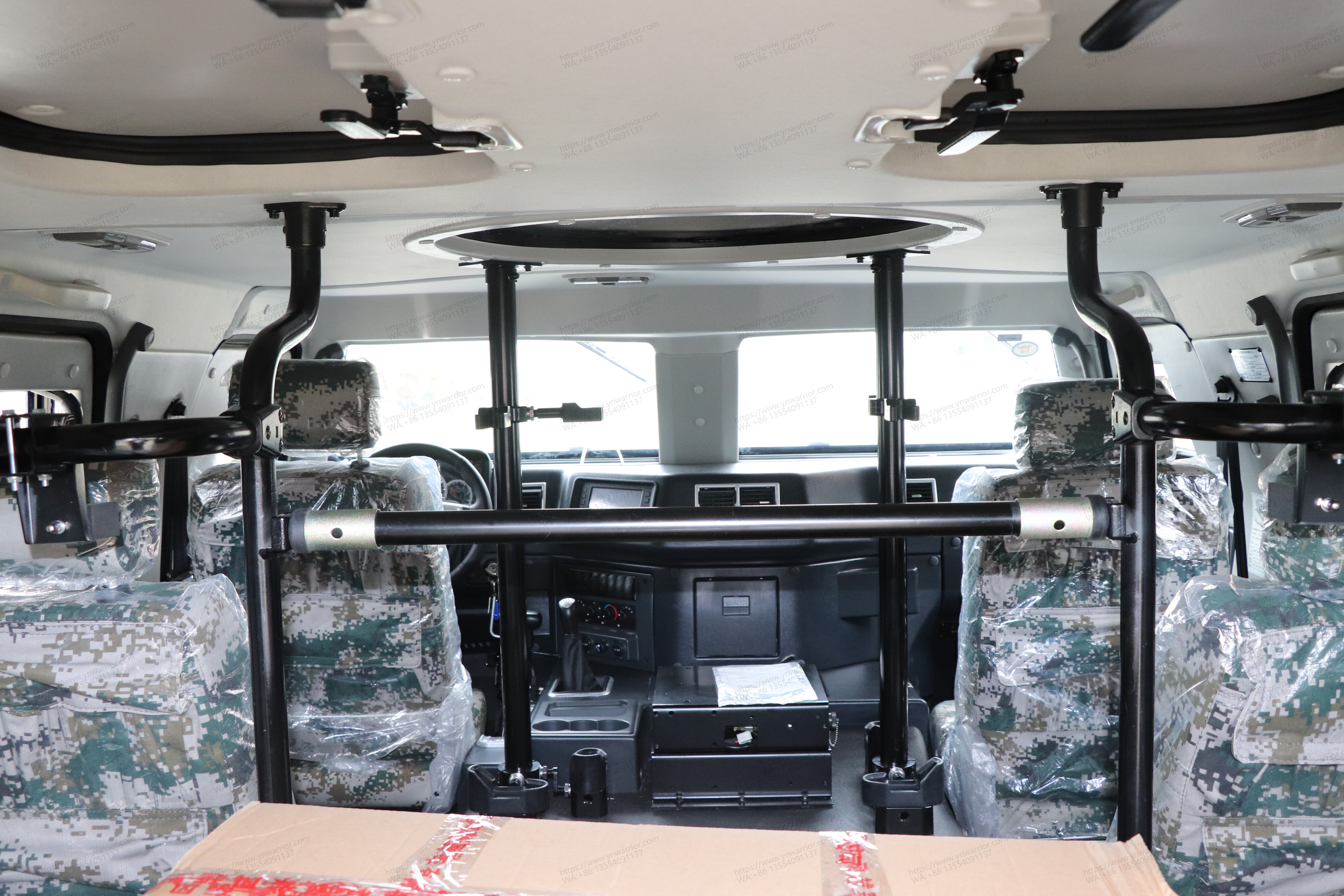 Dongfeng mengshi military armored vehicle 4x4 off-road structure