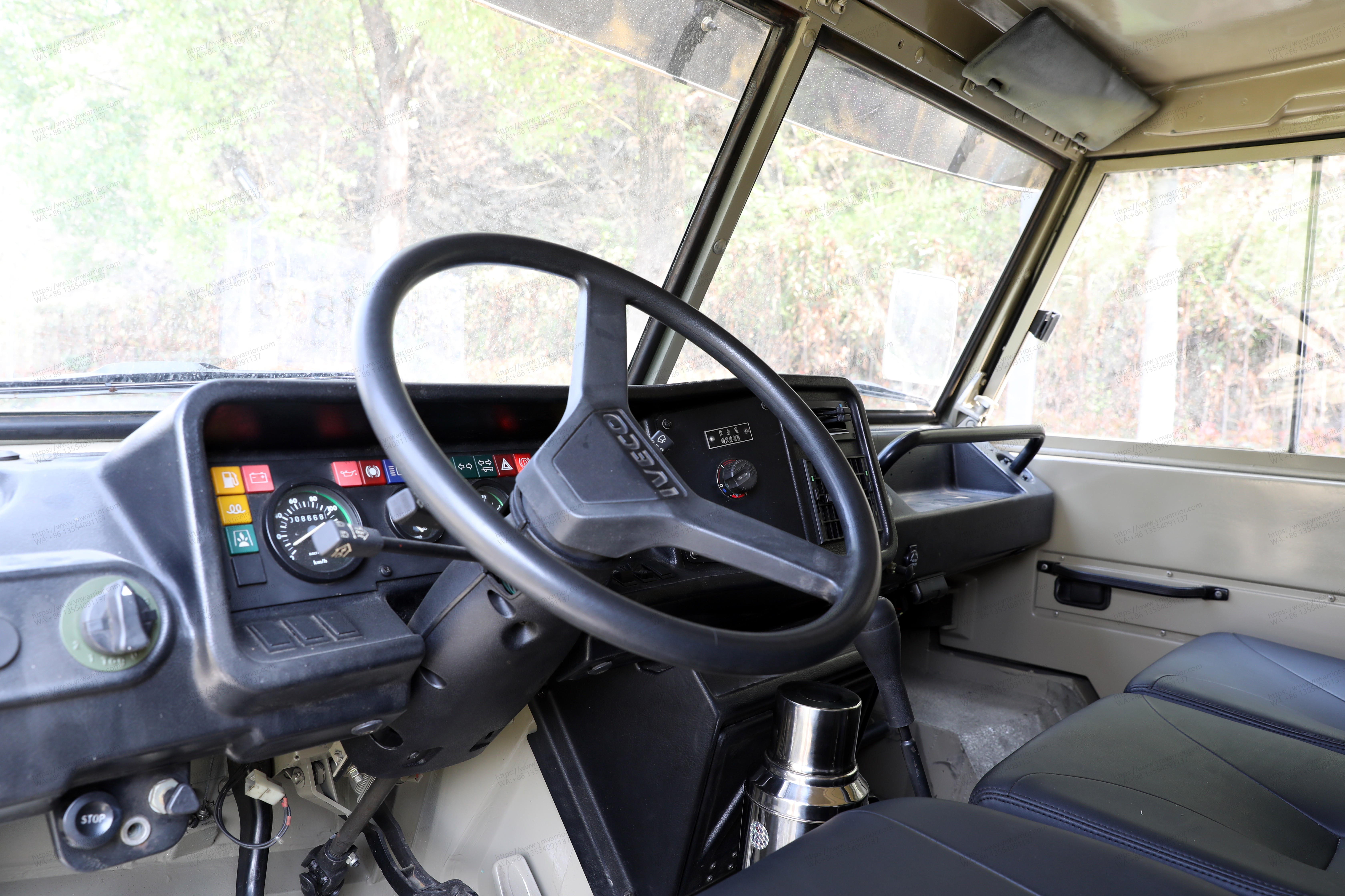 Chinese 4x4 off-road IVECO RV driver seat