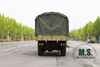210-horsepower 11-ton Gross Weight Doulbe Row Cab Military Truck with Removable Rain Tarpaulin_Cummins Engine, Folding Seats, Soldier Truck, Rear Electric Winch, CTIS on Tyre_Manufacturer Direct
