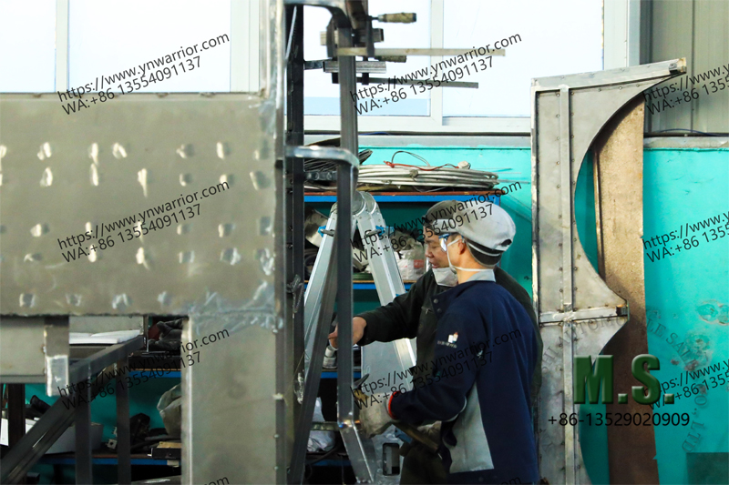 working manufacturing bus