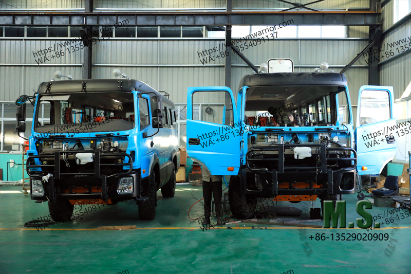 producing dongfeng off-road bus