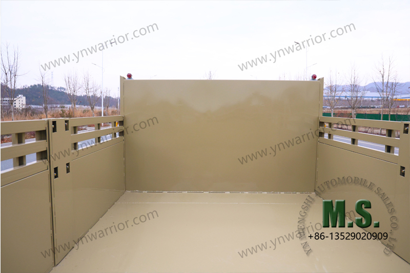 dongfeng 6x6 off-road dump truck cargo box