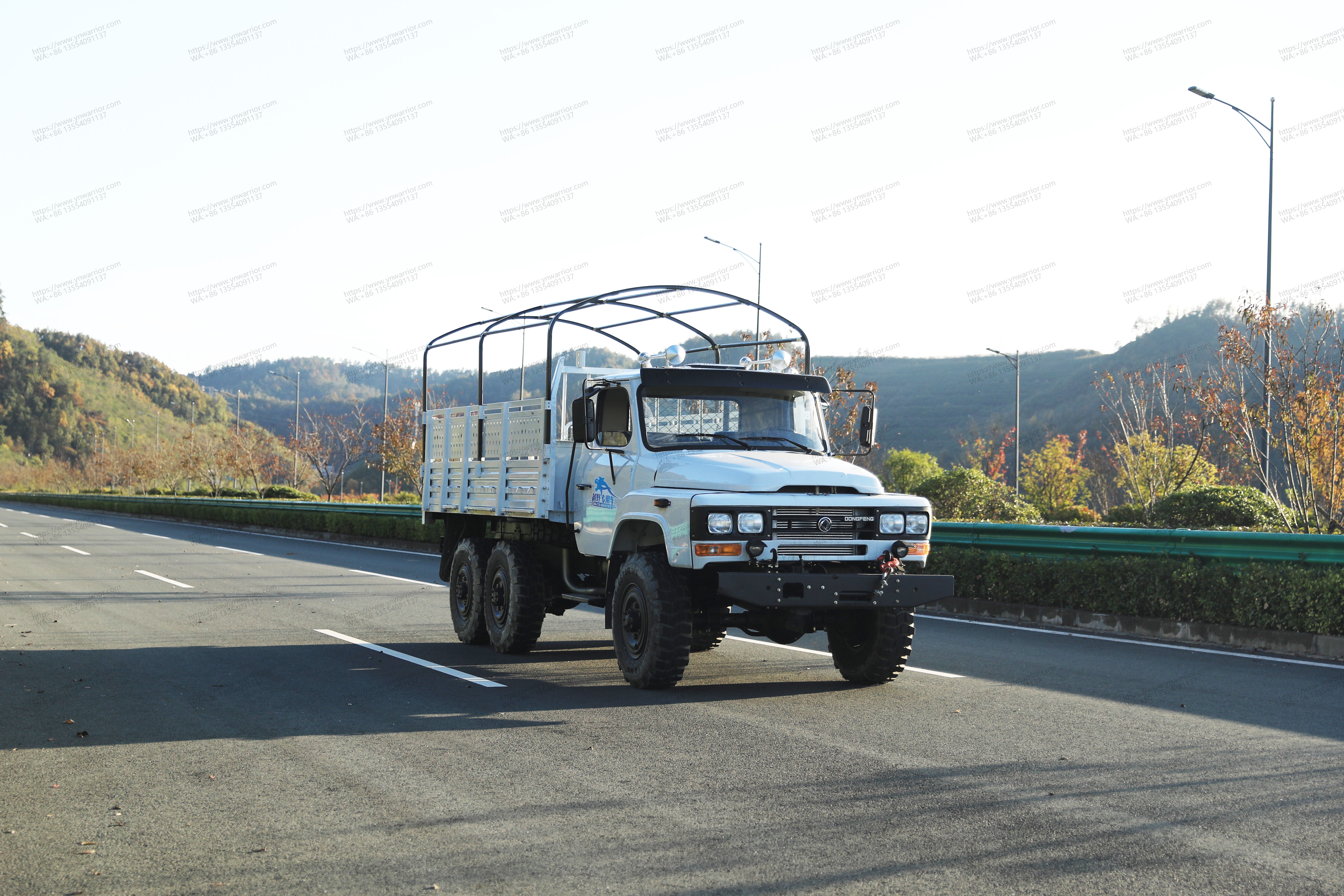 dongfeng off-raod military haul truck