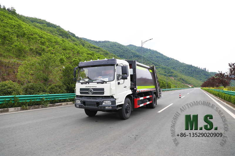 Vehicle And Chassis Gallery 36: Dongfeng 4x2 10-ton Garbage Truck.