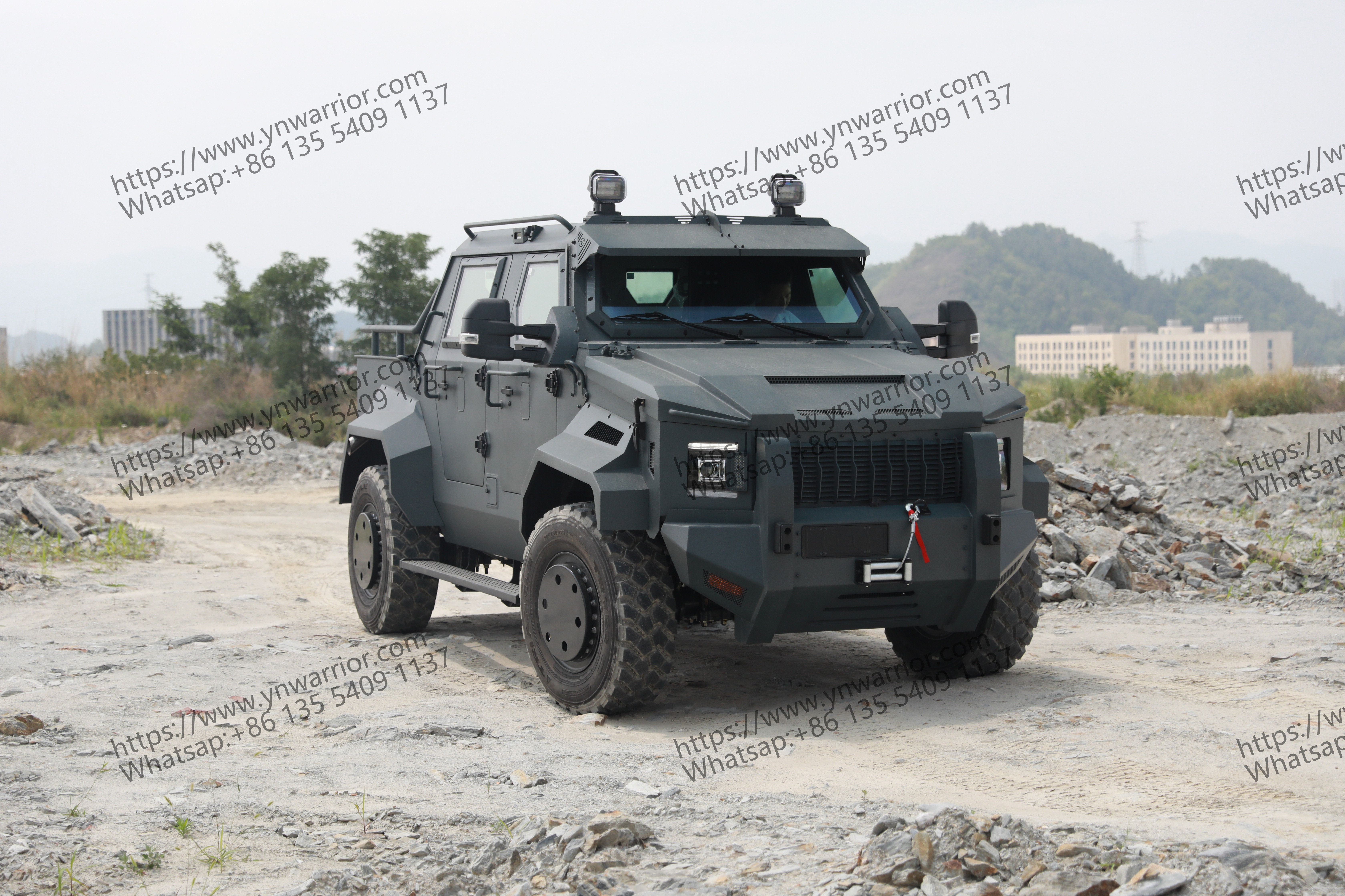 4x4 armored pick up automatic transmission in wild