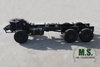210-horsepower 11-ton Gross Weight 6x6 Off-road Bus/truck Rolling Chassis_Cummins Engine, Customizable, Solid Axle, Single Tyre, Differential Lock_Manufacturer Direct