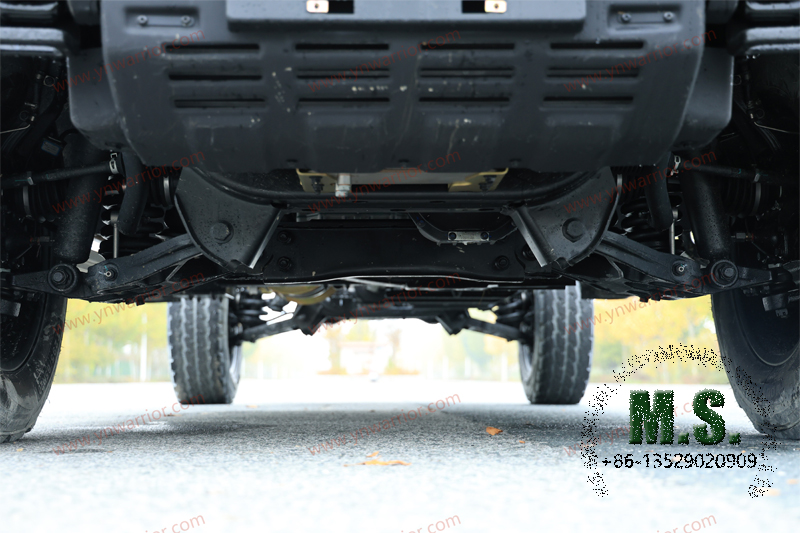 Dongfeng Mengshi MS600 chassis bottom perspective