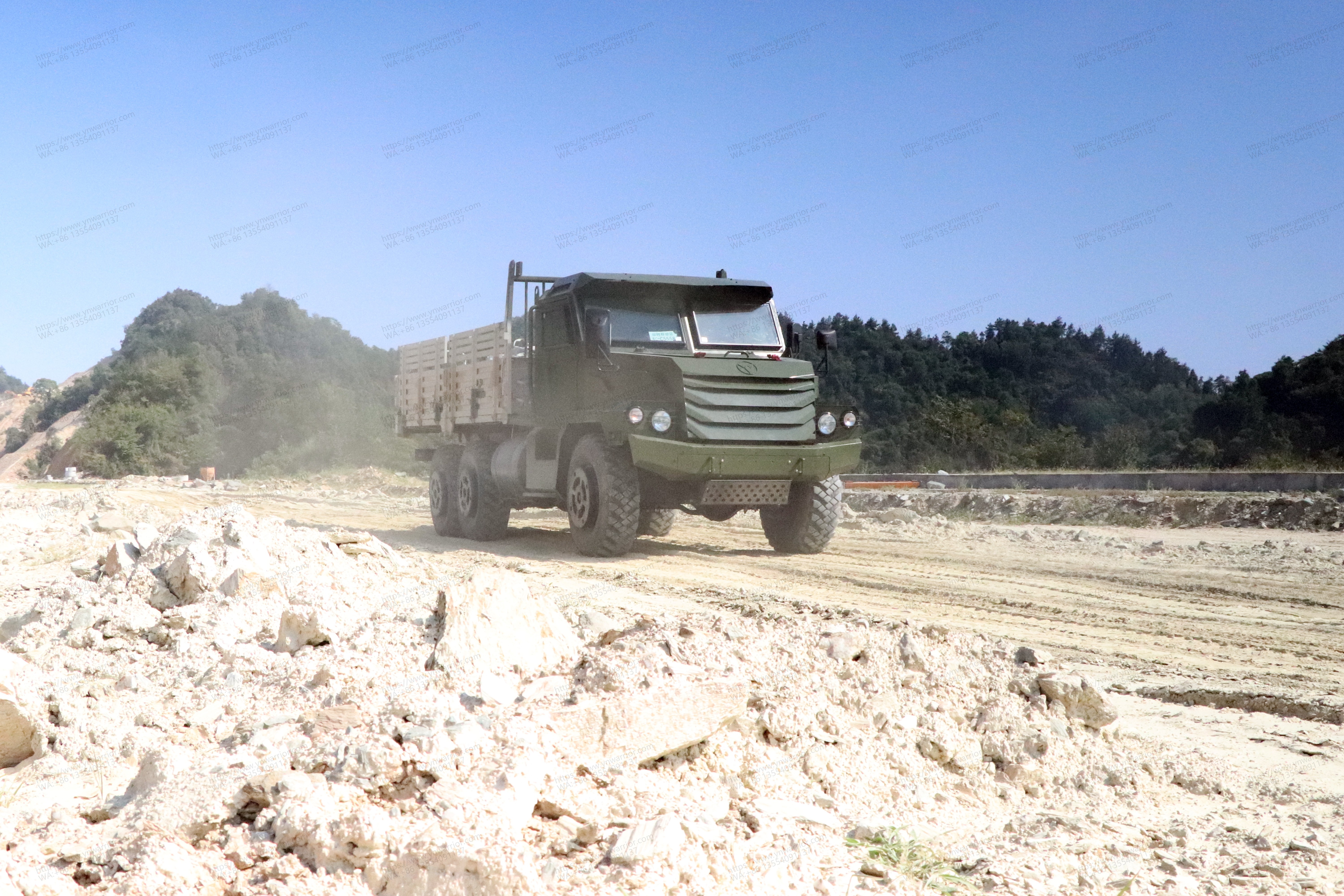 Dongfeng 6x6 off-roadbulletproof armored truck