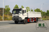 210-horsepower 15-ton Gross Weight Dongfeng Cargo Truck Extended Cargo Box_Customized Wheelbase, Cummins Engine, Air-conditioner, Spare Tyre, Good Price_Manufacturer Direct