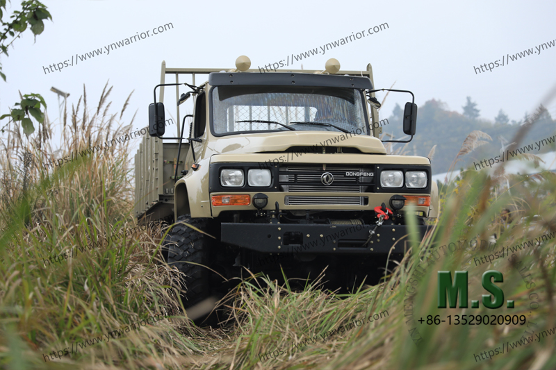 Simple durable diesel engine truck