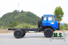 170-horsepower 7-ton Gross Weight Dongfeng 4x4 Off-road Truck Chassis with Cab_Cummins Mechanical Fuel Injection Engine, 40 Years+ Former Military Model, Simple And Durable_Manufacturer Direct