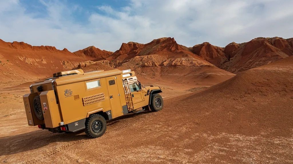 Camper truck suit for Africa market