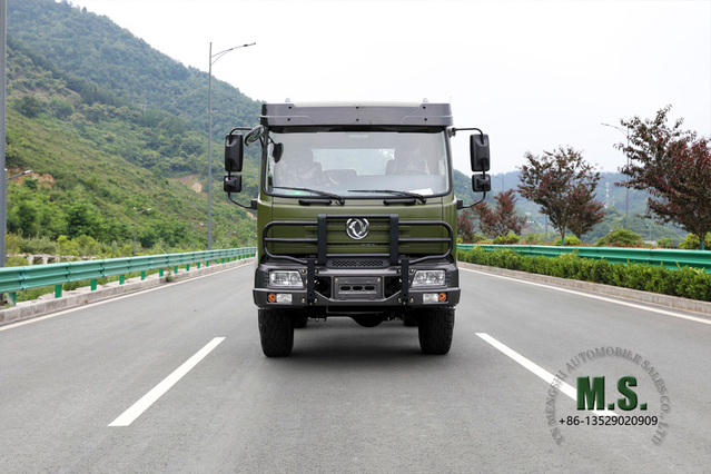 Dongfeng 6*6 Truck Chassis_Six-wheel Drive Off-road Special Truck Chassis