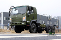 Flat-head 2082 six-drive off-road Truck Chassis _ Bobcat two-ton semi-diesel off-road Personnel Carrier Chassis _ Enhanced 6*6 Road Transport Chassis