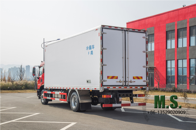 220Hp 15.5Tons of GVW Dongfeng Refrigerator Truck_yuchai Engine Support Euro-6 7.3 Meter_Factory Price Manufacturer Direct