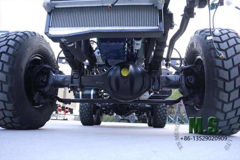 6x6 340-horsepower rolling chassis for bus strong rigid axle suit for Africa