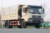 210-horsepower 18-ton Gross Weight Dongfeng 4×2 White Grid Stake Dump Truck，WeiChai Engine,6230ml Displacement, 300LFuel Tank Capacity