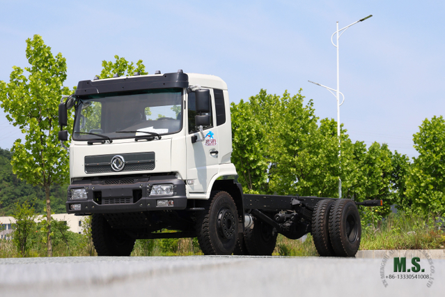 21 Ton Dongfeng 4×2 (210 HP) Extended Flat-Head Chassis