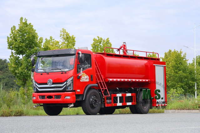 4×2 7 Cubic Meter Fire Truck with Cummins B170 Engine for Fire Rescue