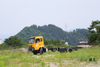  4x2 Yellow flathead truck chassis" 